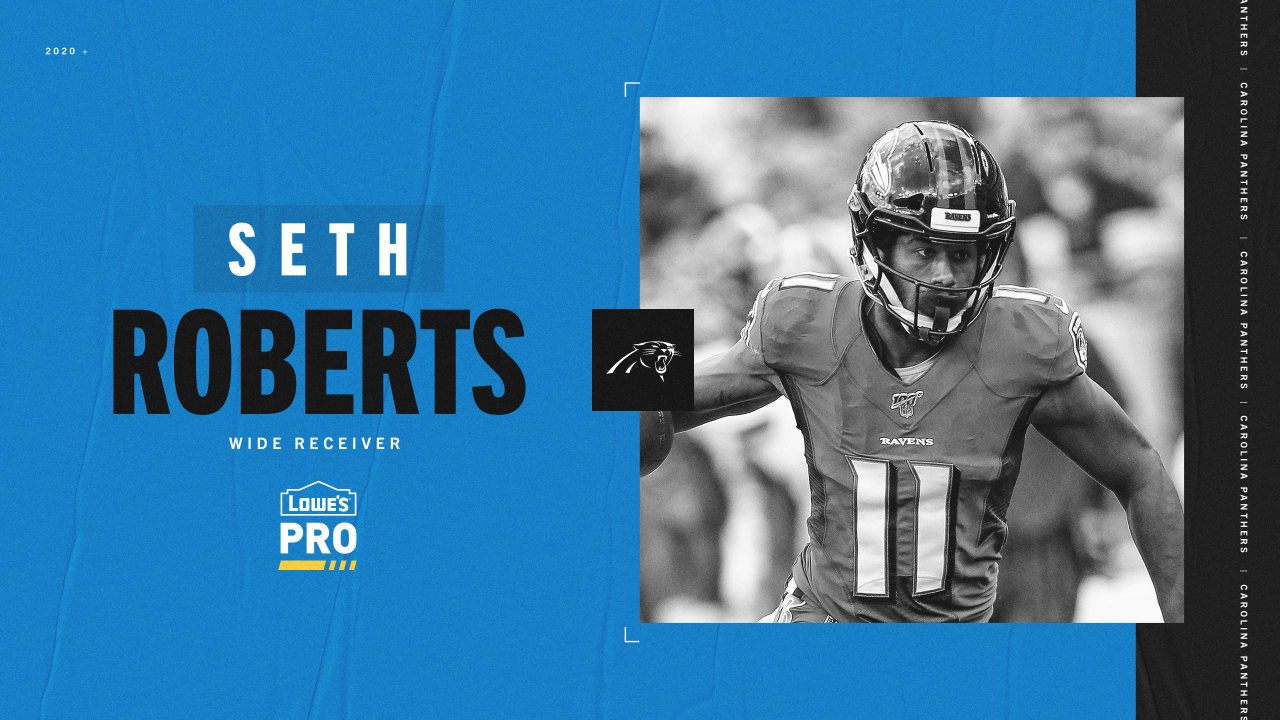 Panthers sign wide receiver Seth Roberts