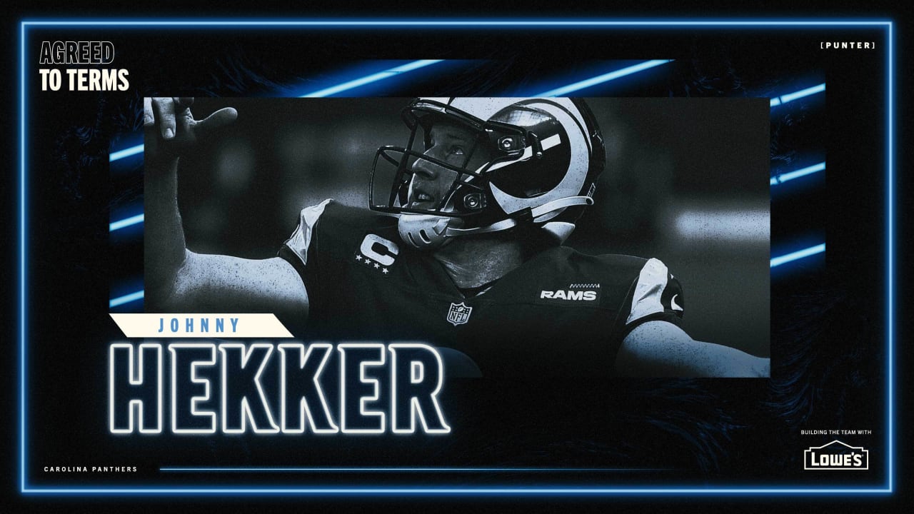 Panthers agree to terms with punter Johnny Hekker