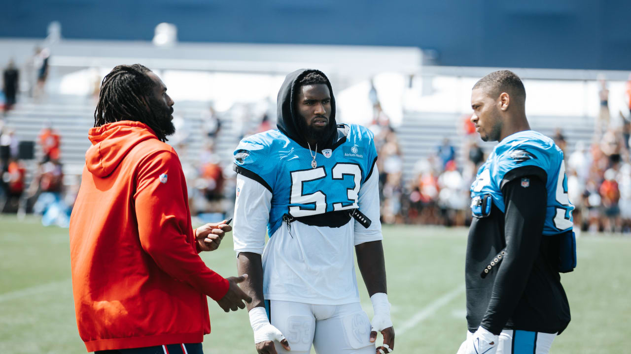 Carolina Panthers quarterback Bryce Young lays wicked juke on