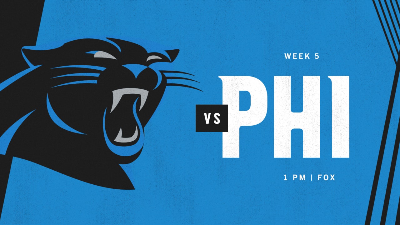 Panthers vs. Eagles Week 5: Time, TV schedule and how to watch online