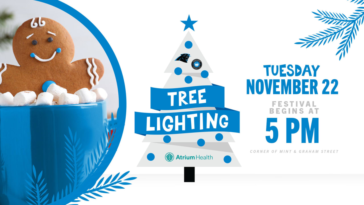 Carolina Panthers, Charlotte FC to host 2022 Tree Lighting Festival