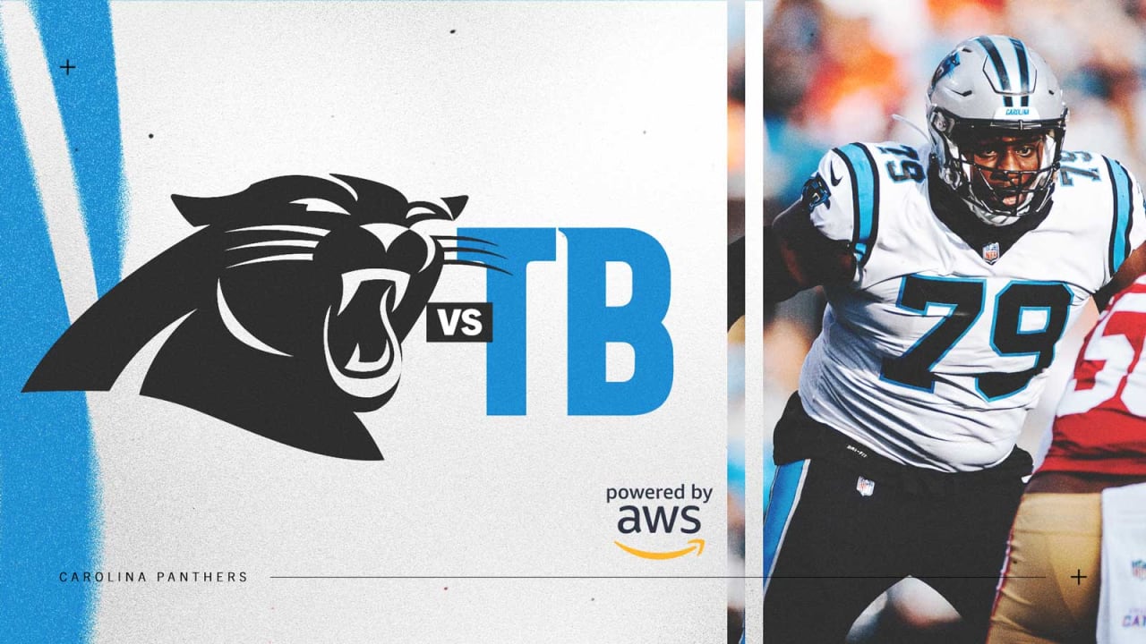 NFL Week 7: Tampa Bay Buccaneers vs. Carolina Panthers Team Score