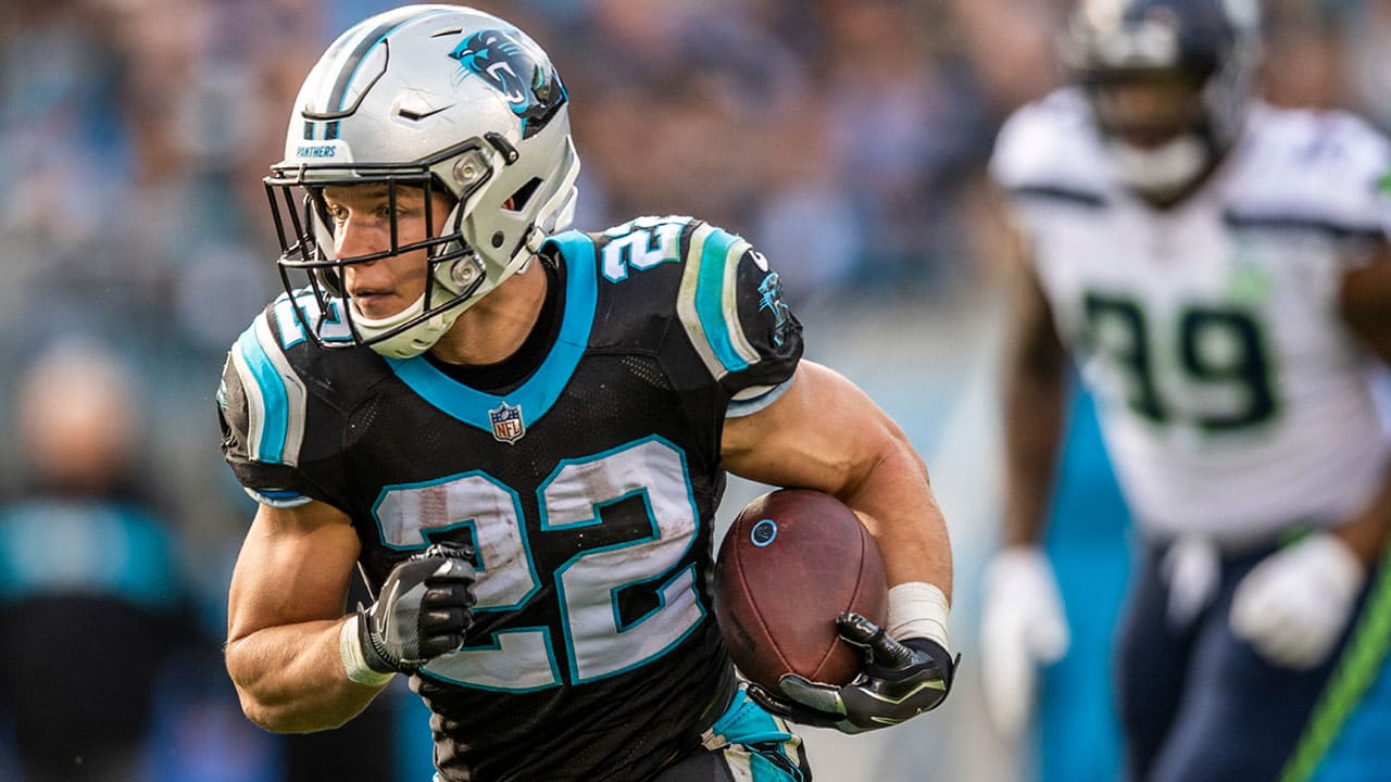 Christian McCaffrey Explodes for a 37-Yard Gain vs. Raiders