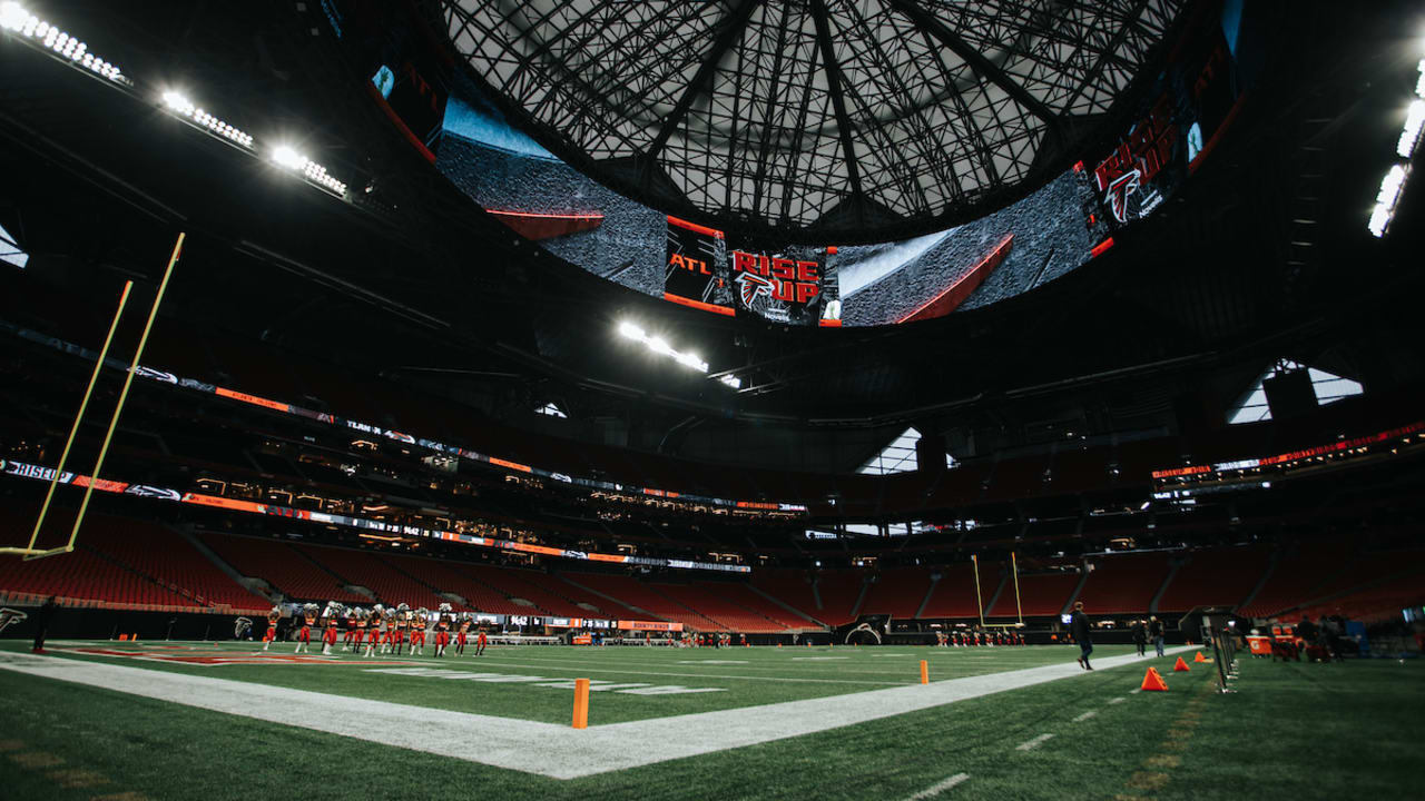 Mercedes-Benz Stadium seats to be empty at Falcons vs. Seashawks