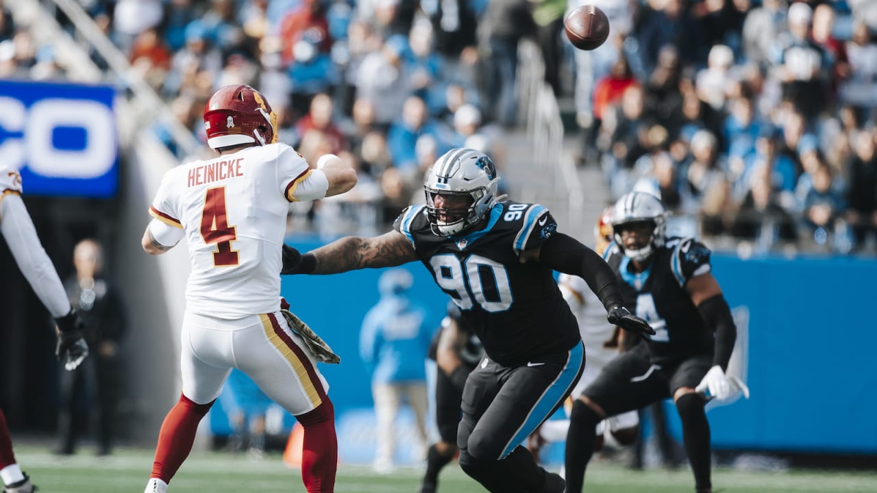 Taylor Heinicke's Best Plays From Week 11 vs. Panthers