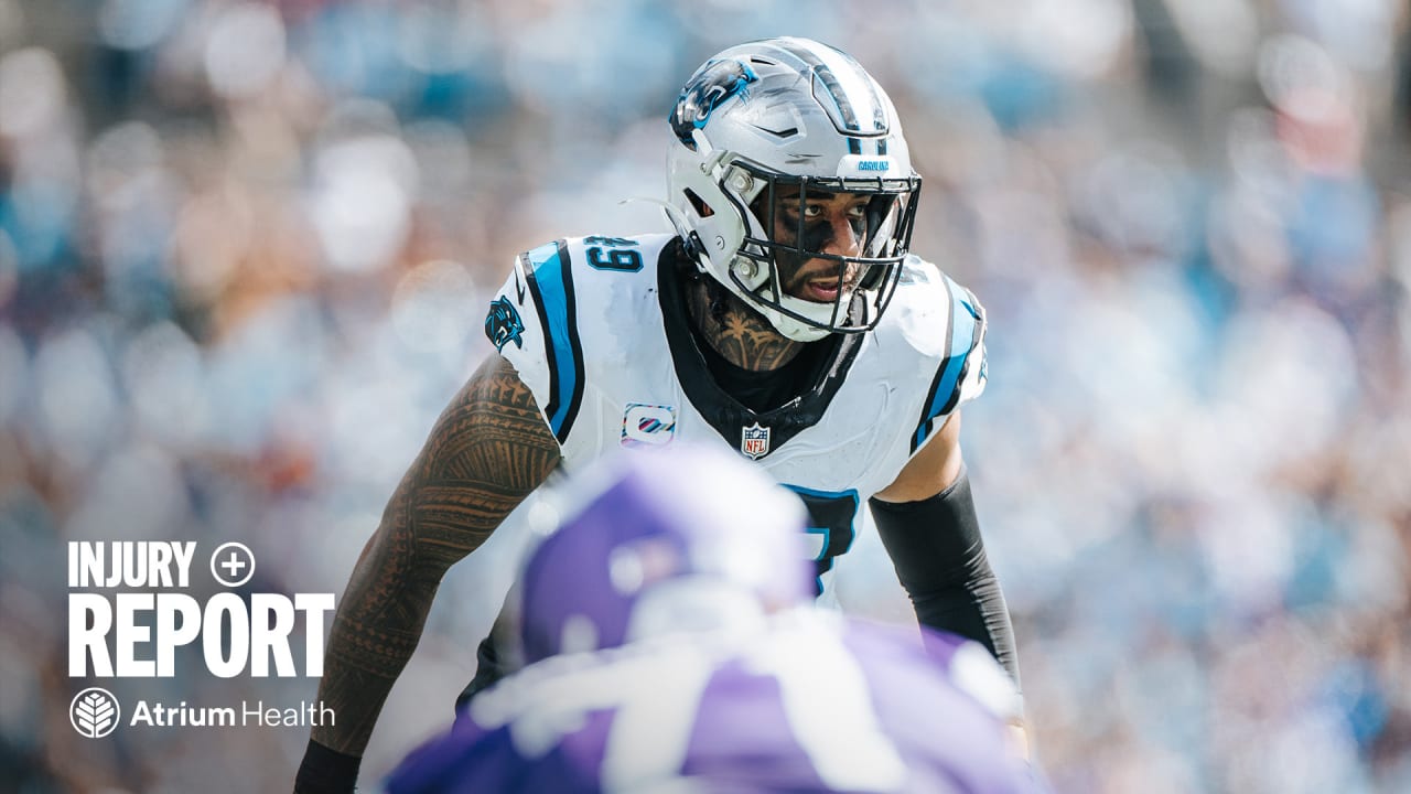 Panthers vs. Vikings Injury Report — Week 4