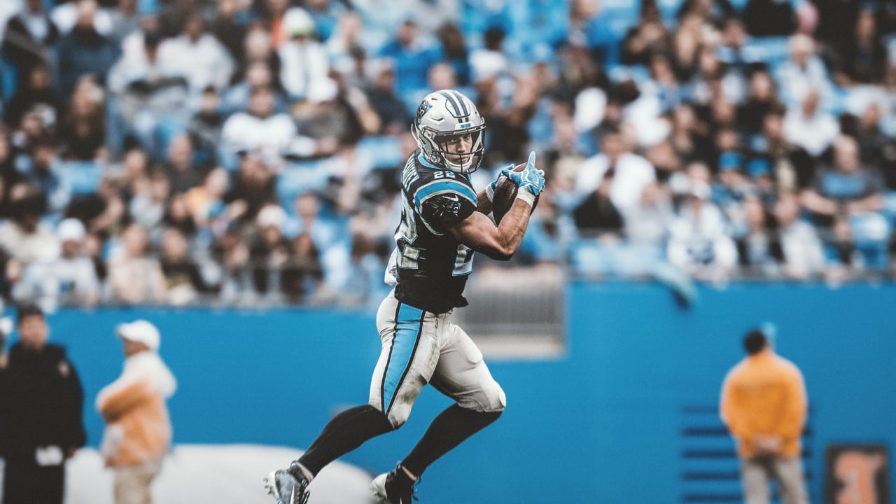 HIGHLIGHT Christian McCaffrey makes history as third player with 1,000