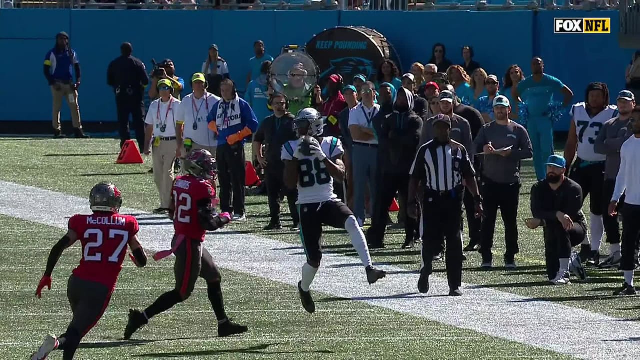 WATCH: Terrace Marshall Jr catches his first NFL touchdown - On3