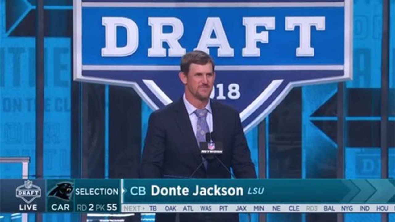 2018 NFL Draft: Carolina Panthers select Donte Jackson with the No