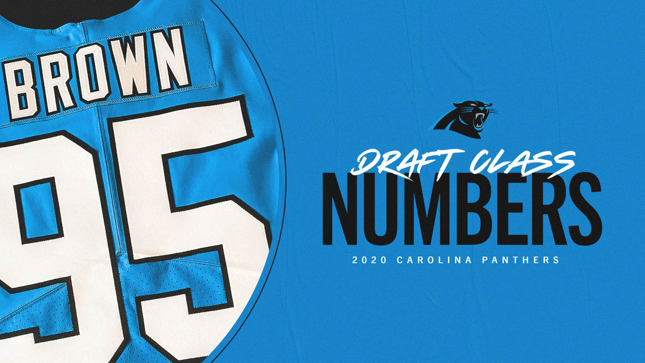 2020 NFL Draft: Numbers for each Panthers draft pick