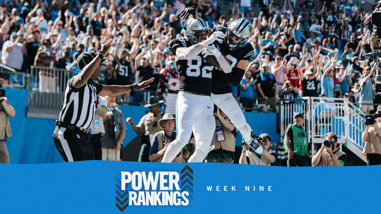 Panthers In The Power Rankings Before Week 9 Vs. Indianapolis