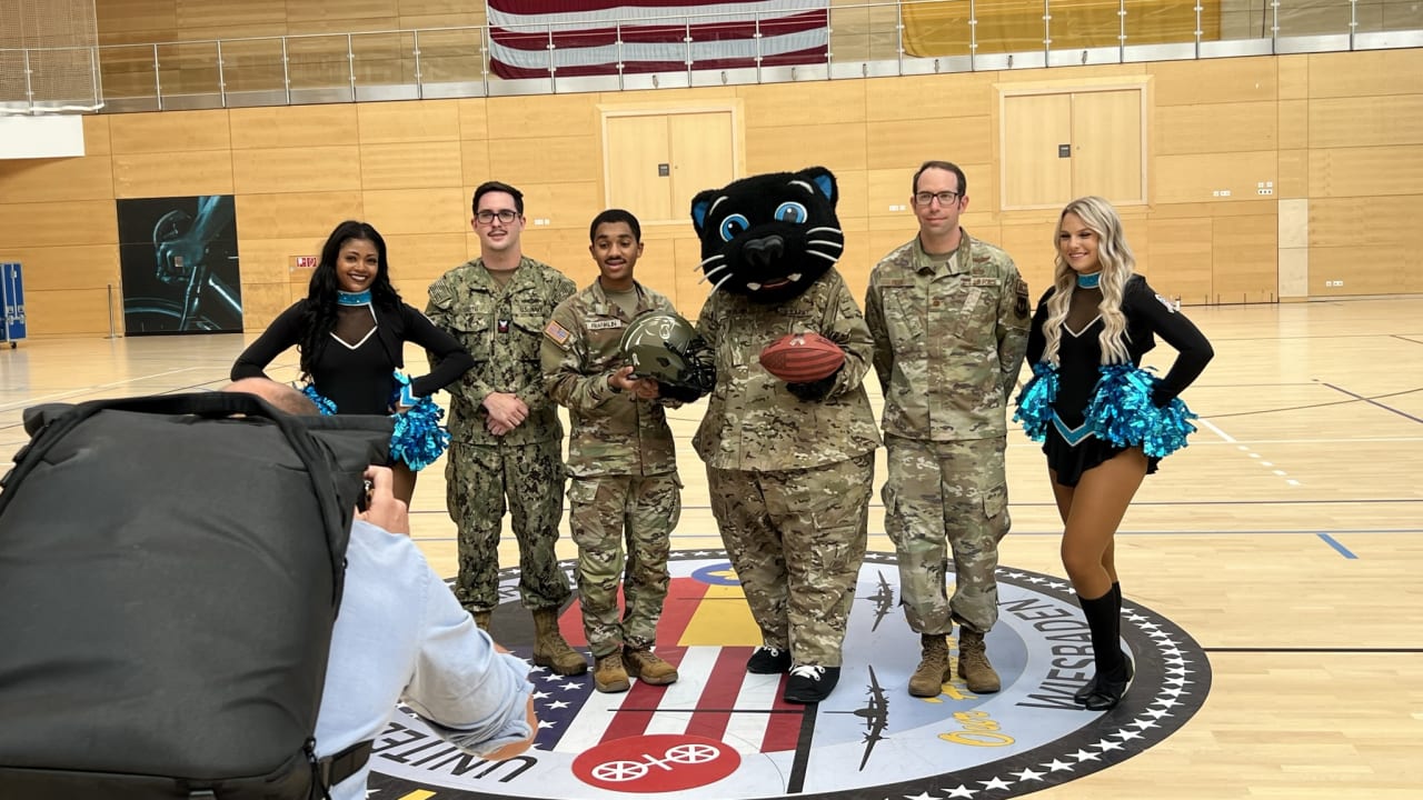 Military Outreach  Carolina Panthers 