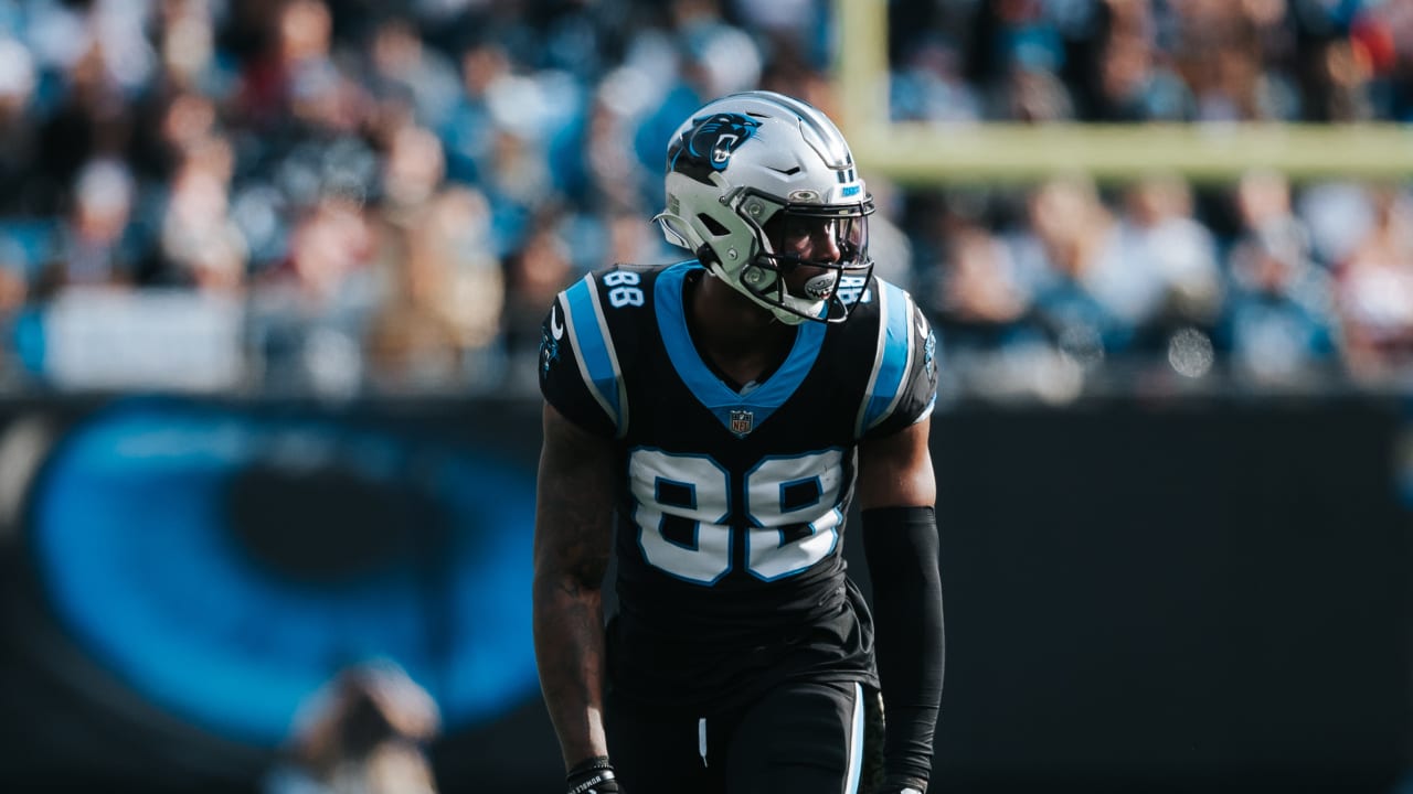 Panthers rookie receiver Terrace Marshall Jr. keeps going