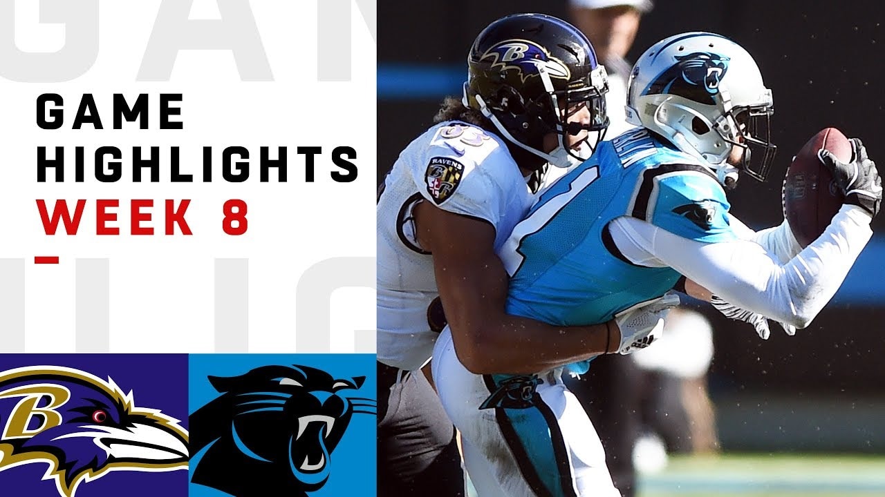 Baltimore Ravens vs. Carolina Panthers highlights