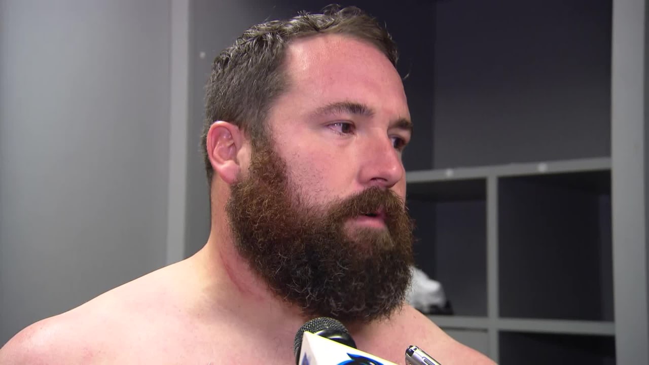 Panthers center Ryan Kalil gets emotional talking about last home game