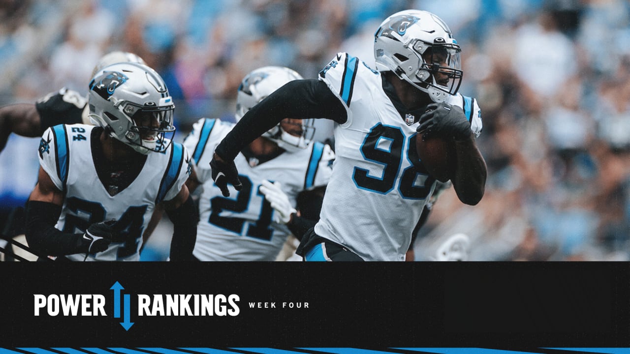 Panthers in the power rankings before Week 4 vs. Cardinals