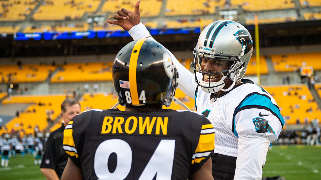 Image result for antonio brown and cam newton