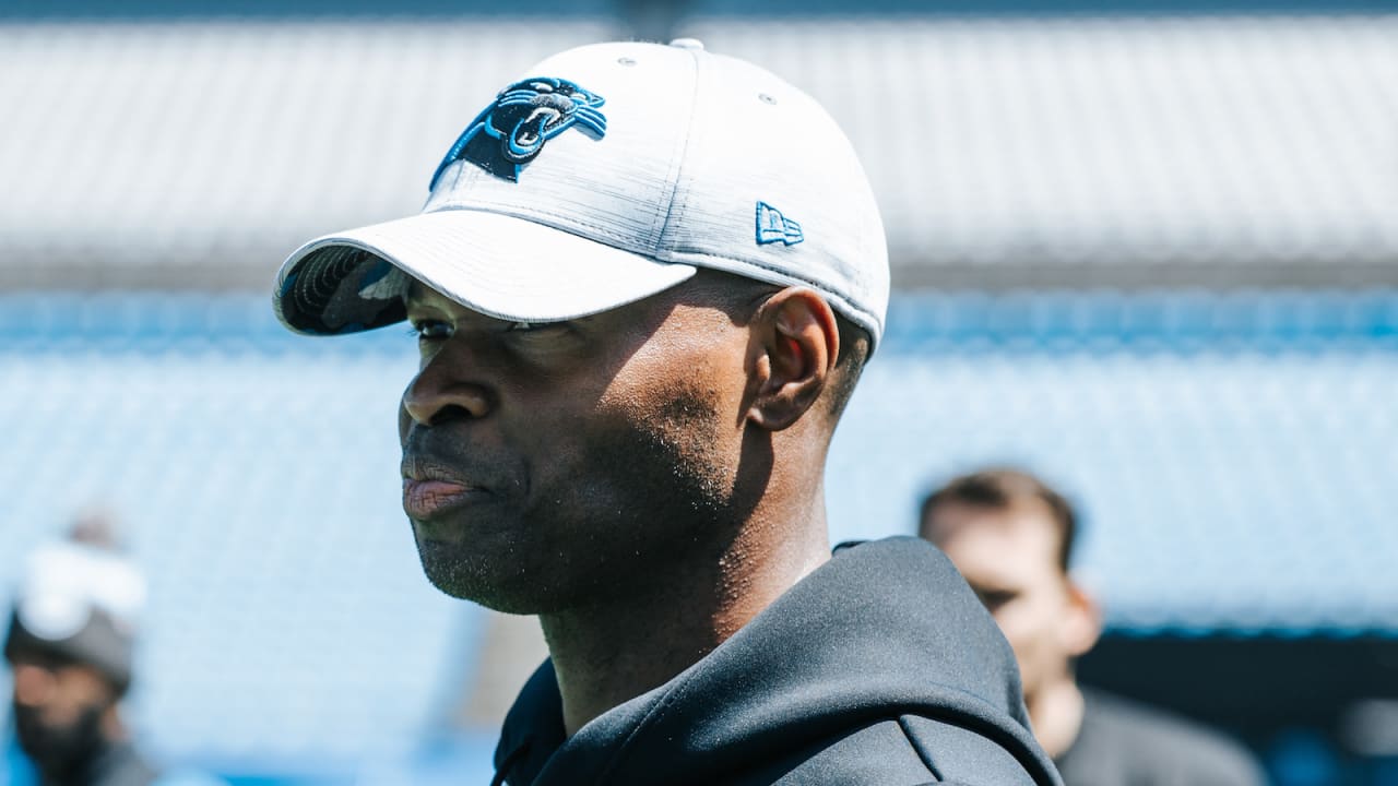 Ejiro Evero has seen "great improvement" in early offseason program