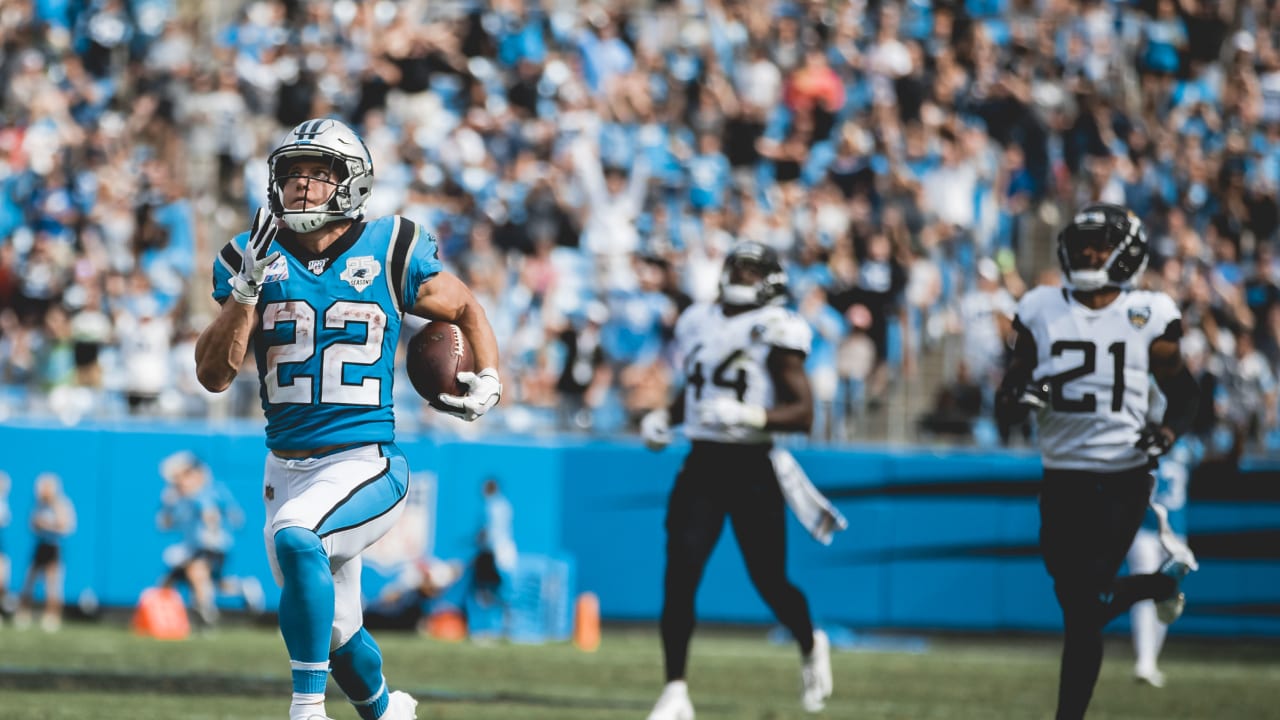 Christian McCaffrey shows appreciation for blocking on 65-yard TD run -  Sactown Sports