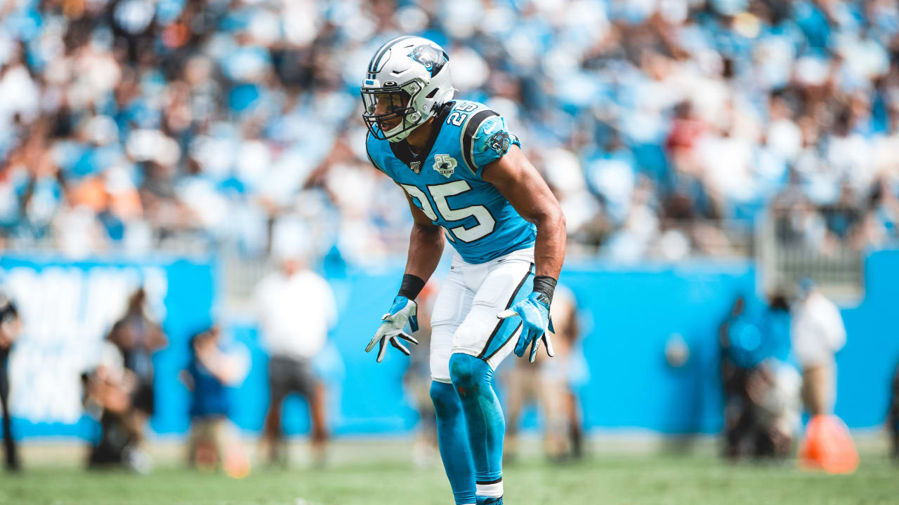 Houston, Texas, USA. 29th Sep, 2019. Carolina Panthers safety Eric