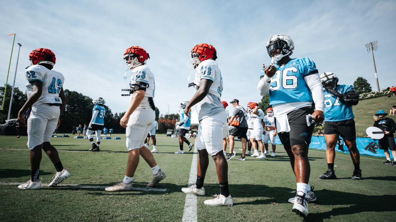 Carolina Panthers Training Camp: See the Football Pros Practice