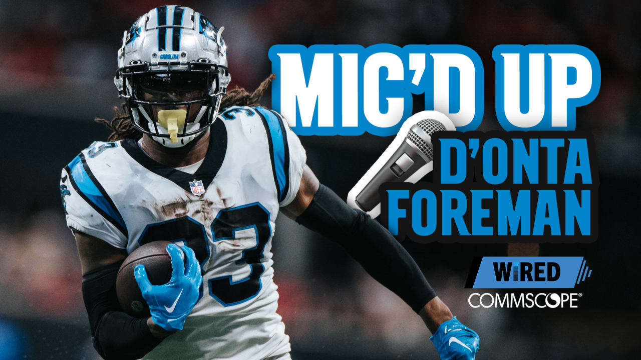 2022 Week 8 Mic'd Up with D'Onta Foreman