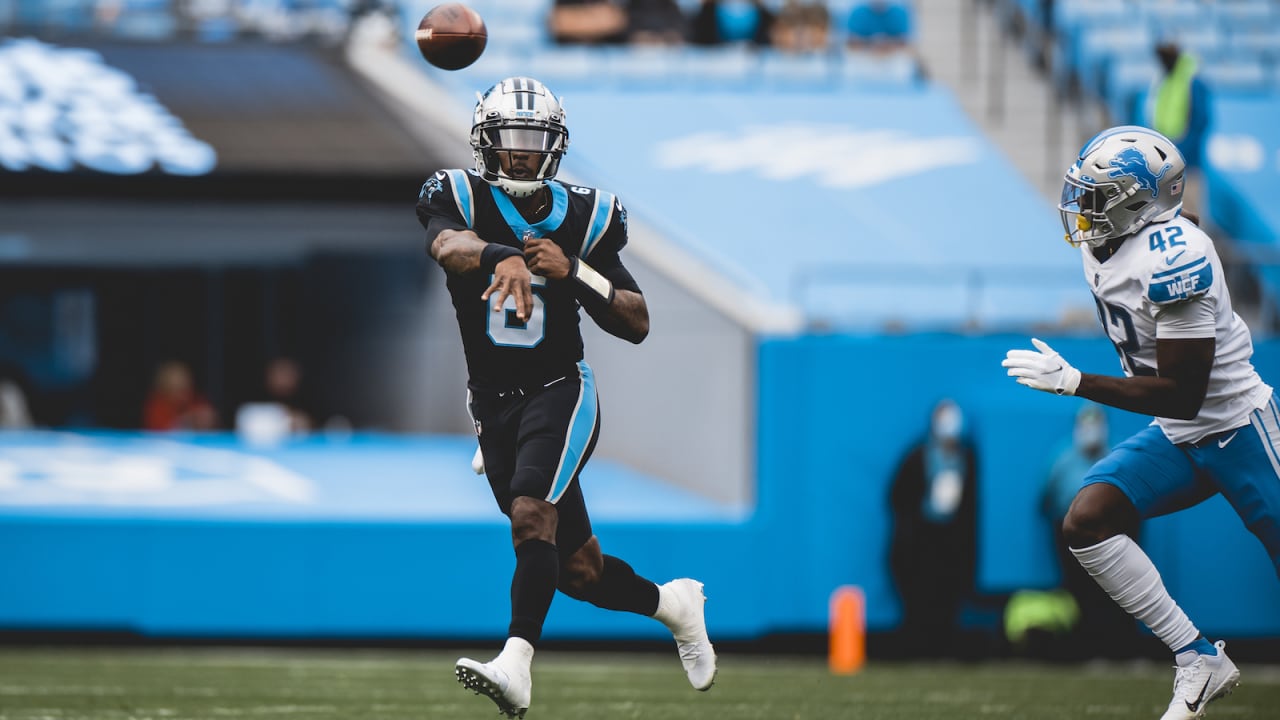 Carolina Panthers QB Teddy Bridgewater (knee) out vs. Detroit Lions