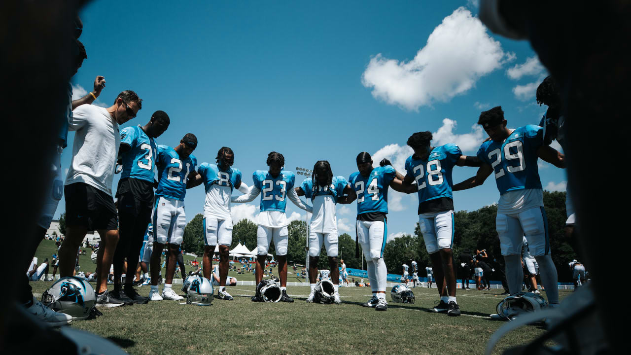 It's always a great feeling'  Carolina Panthers veteran Jeremy