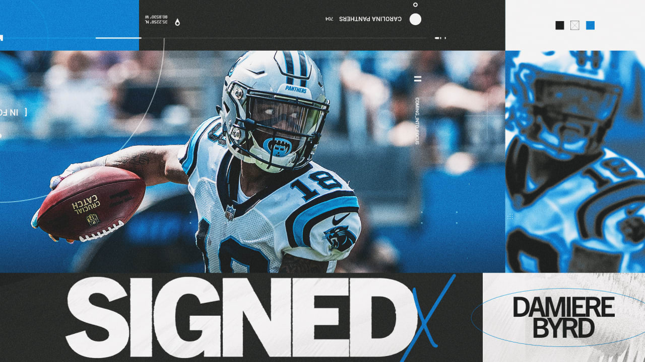 Panthers sign wide receiver Damiere Byrd