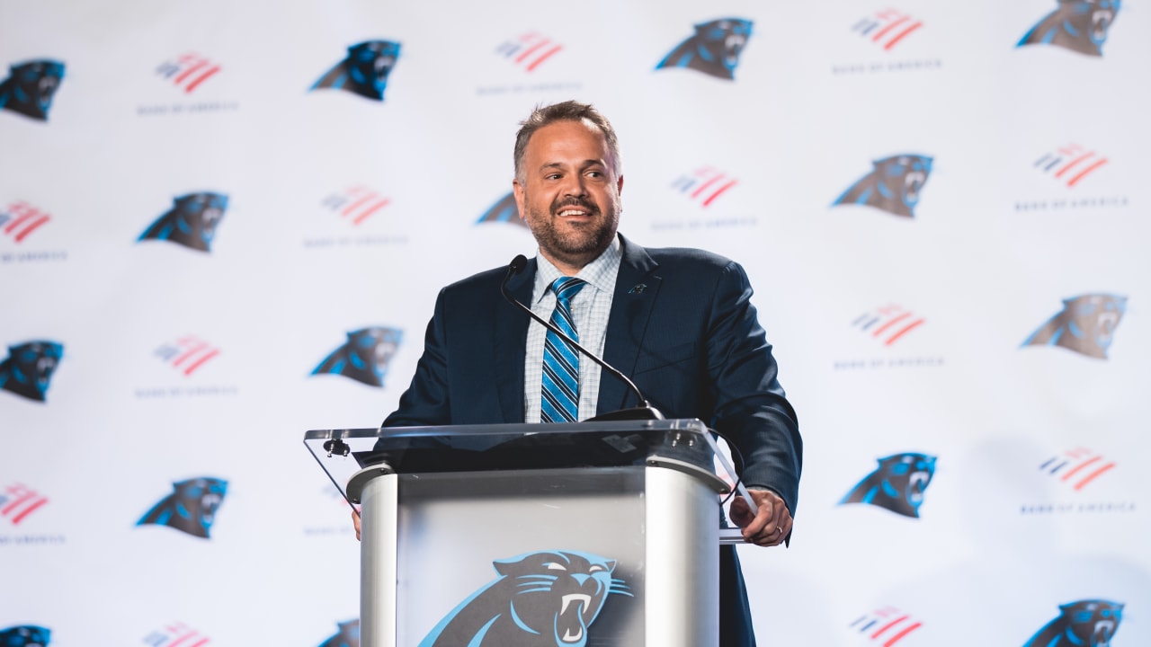 New Carolina Panthers head coach talks 'process', 'a-ha' moment