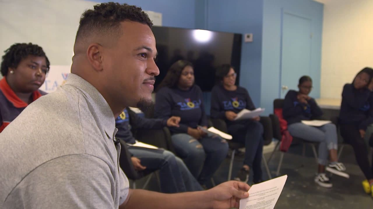 Wes Horton using his platform to help the next generation