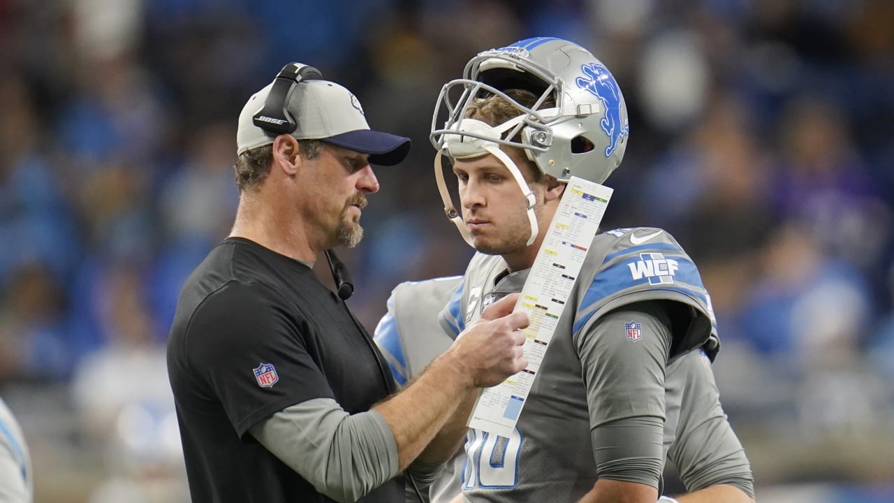 Aidan Hutchinson, Jared Goff respond to Dan Campbell warning