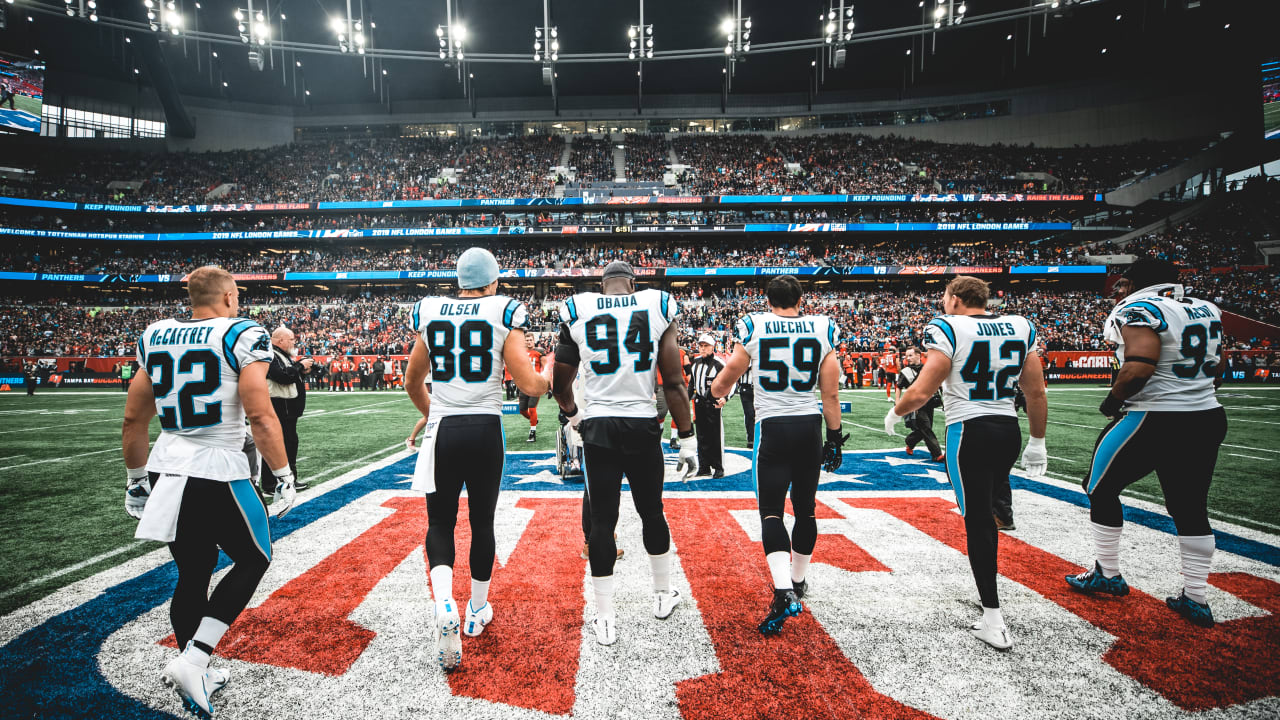 panthers huddle