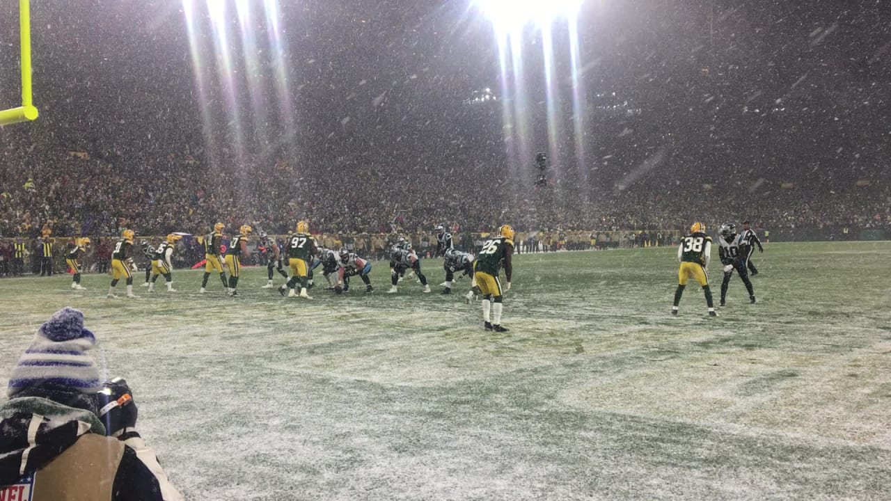 Watch End zone view of the final play at Green Bay