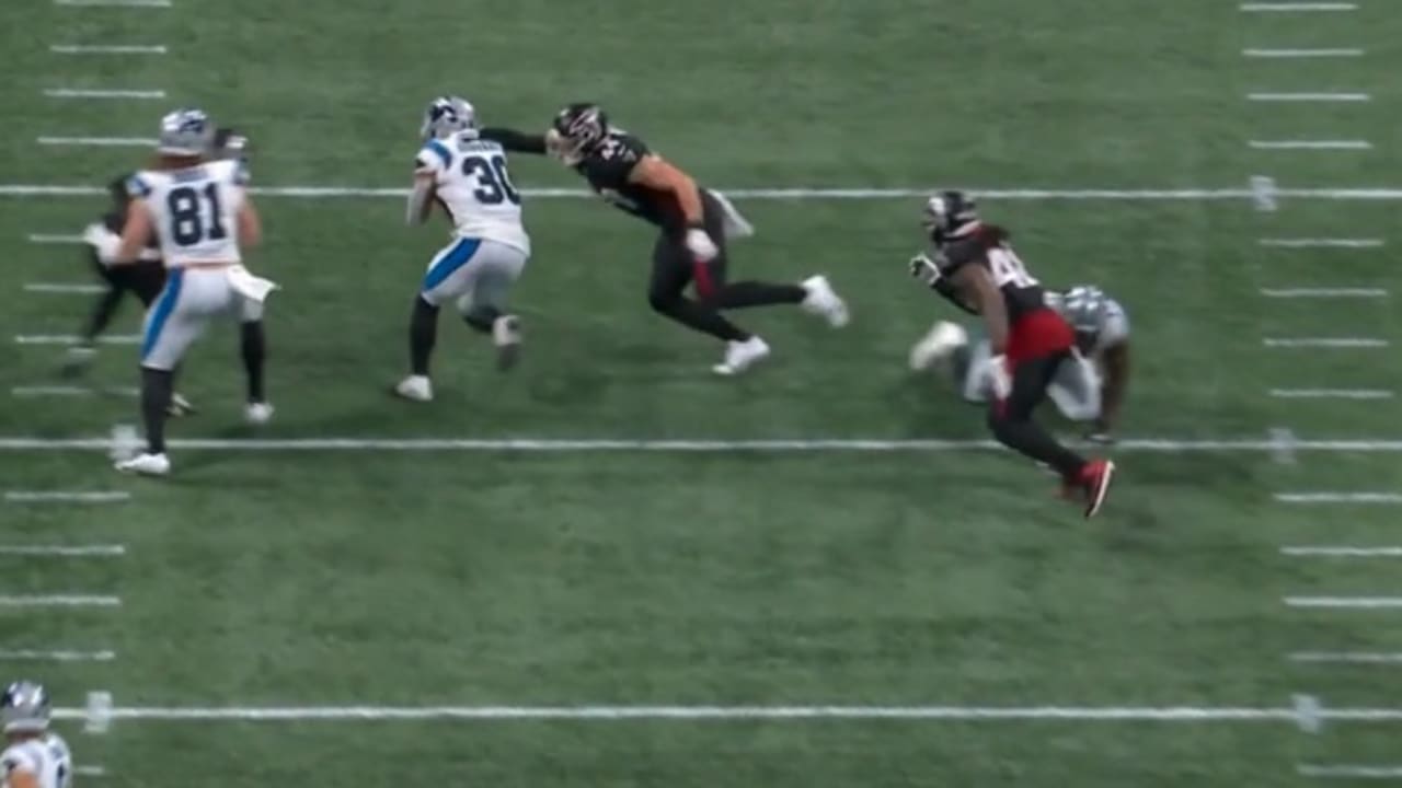 WATCH: Panthers WR Laviska Shenault Jr. rips off 41-yard TD run vs. Falcons