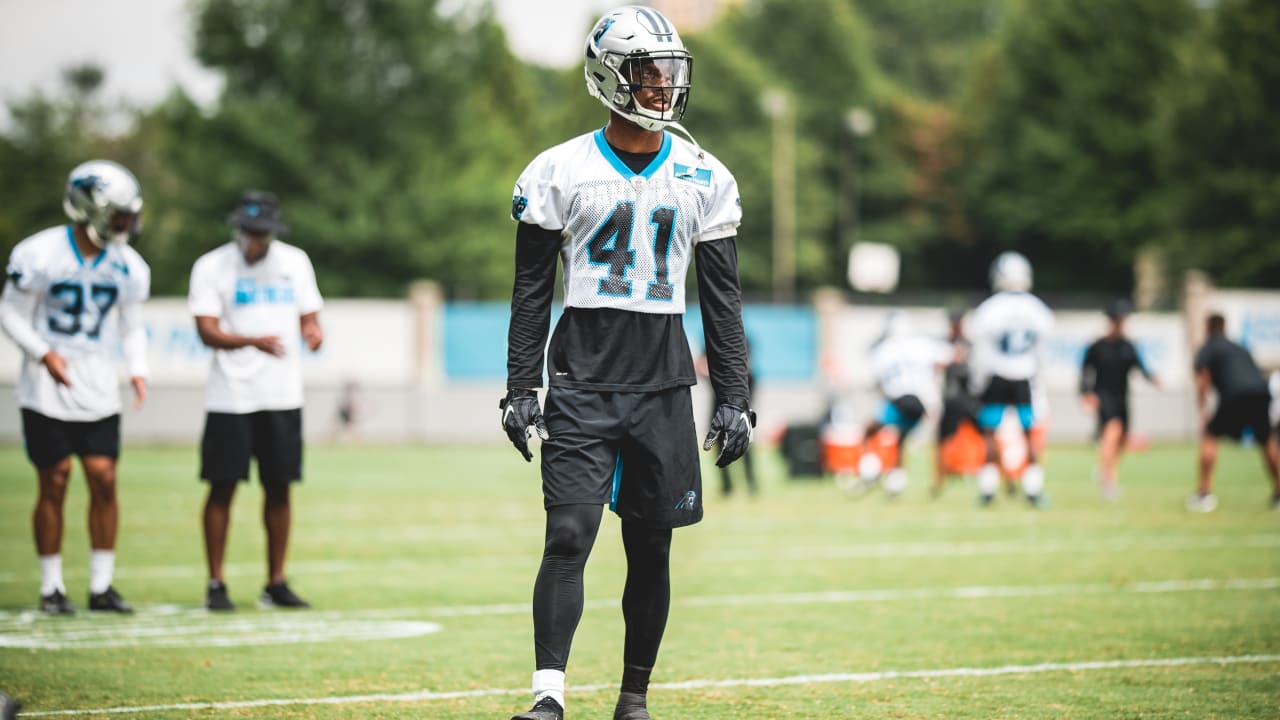 Donte Jackson Carolina Panthers Game-Used #26 White Jersey vs. New York  Giants on October 24