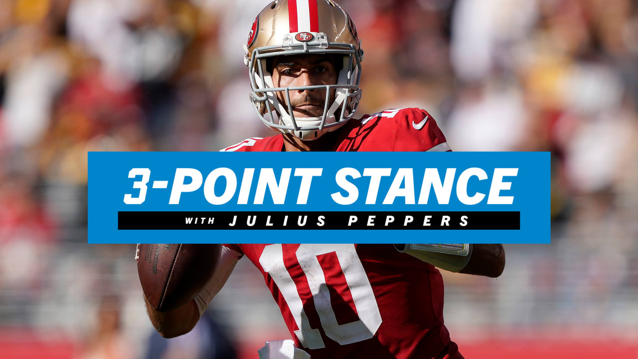 3-Point Stance with Julius Peppers: Jimmy Garoppolo and the unbeaten 49ers
