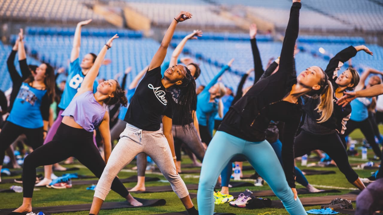 Yoga for Eagles Fans: Yoga on the Field