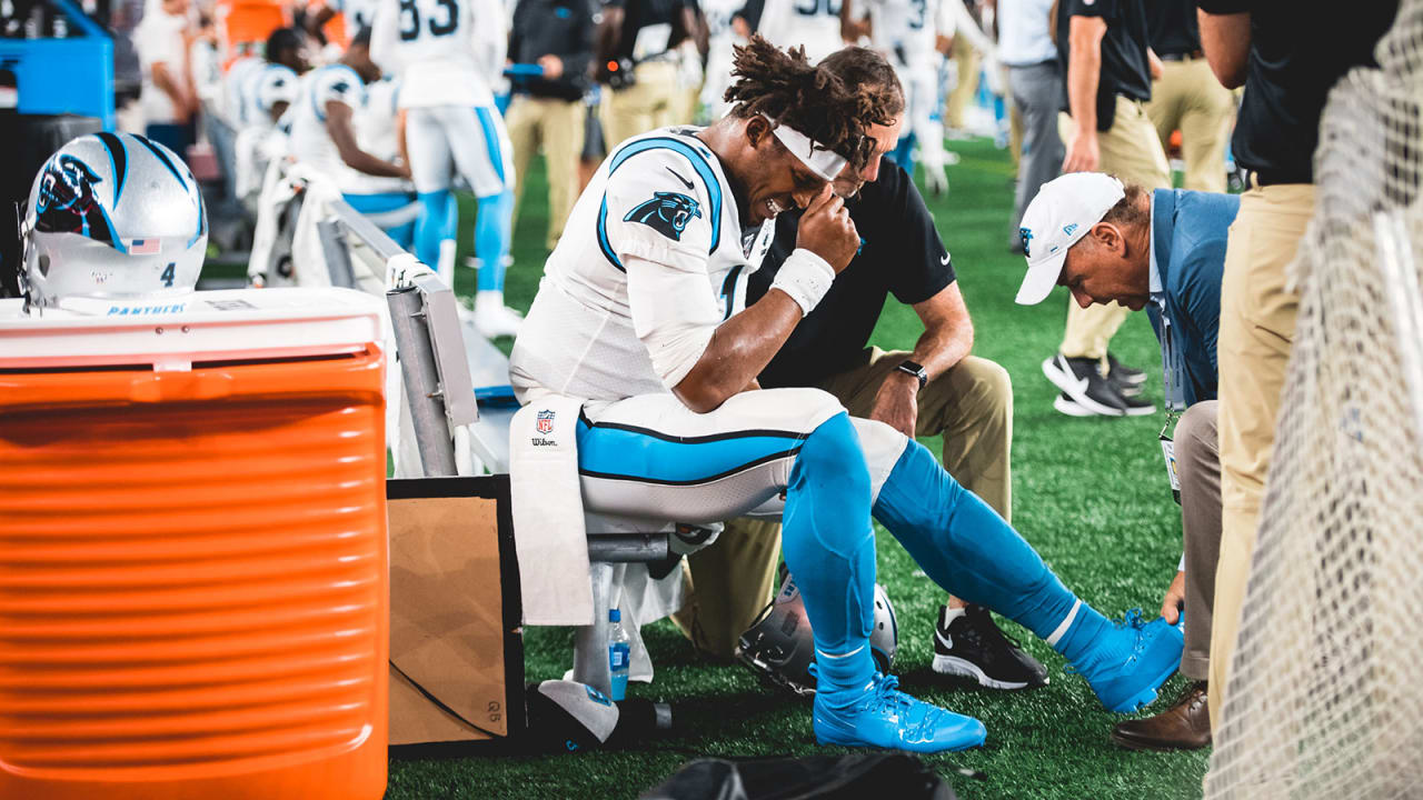 Cam Newton blames his struggles with the Patriots on 'brain