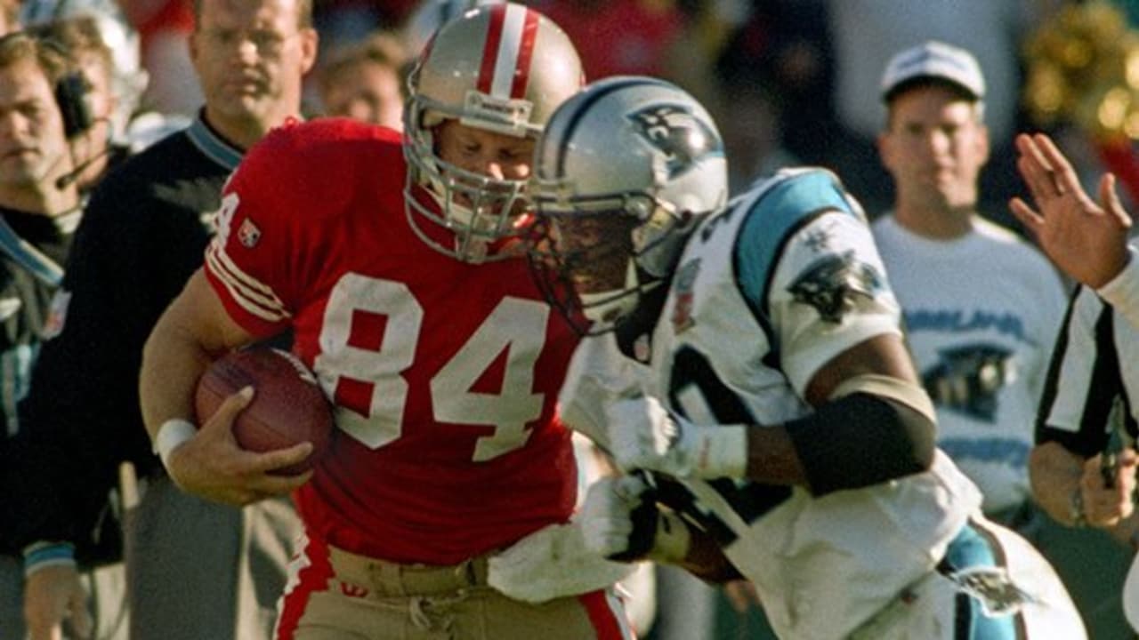 December 8, 1996 - San Francisco, California, U.S - San Francisco 49ers vs. Carolina  Panthers at Candlestick Park Sunday, December 8, 1996. Panthers beat 49ers  30-24. Carolina Panthers linebacker Sam Mills (51)