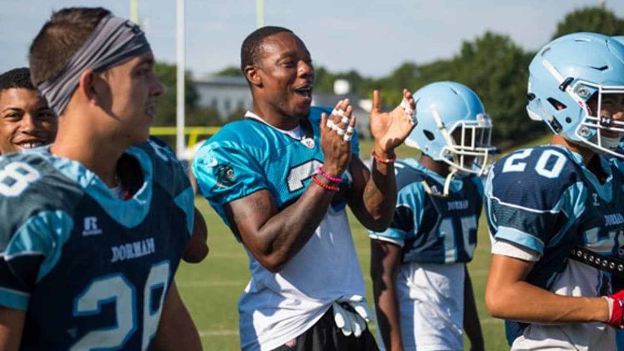 Watch Panthers practice with Dorman High School