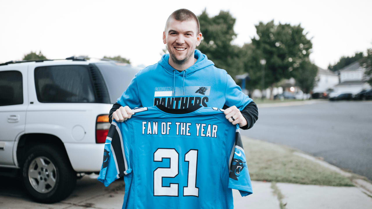 Kyle Gamble named Panthers' NFL Fan of the Year nominee