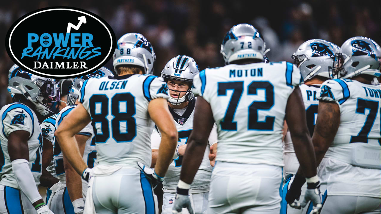 Panthers in the power rankings before Week 12 against Broncos