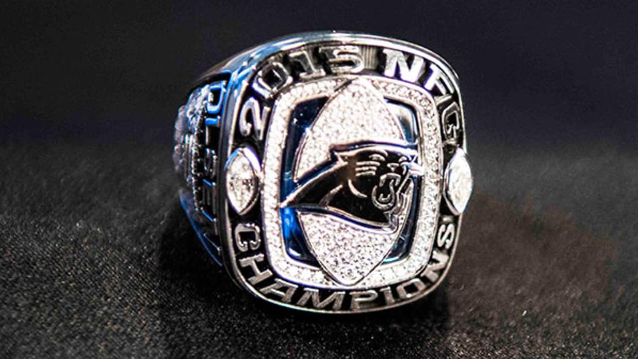 panthers nfc championship ring