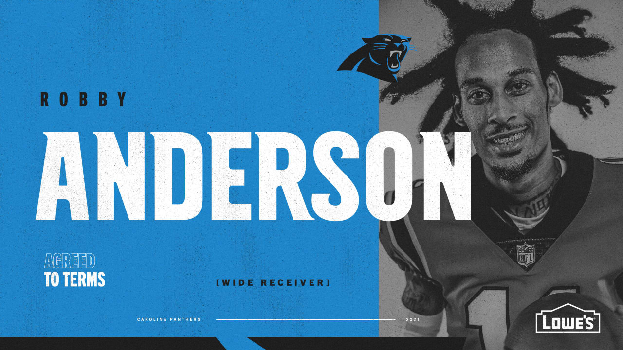 Panthers sign WR Robby Anderson to 2-year extension