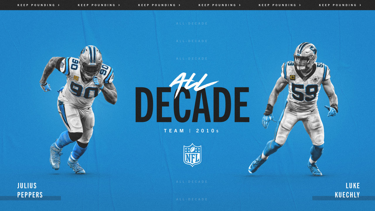 Luke Kuechly, Julius Peppers named to NFL 2010s All-Decade team