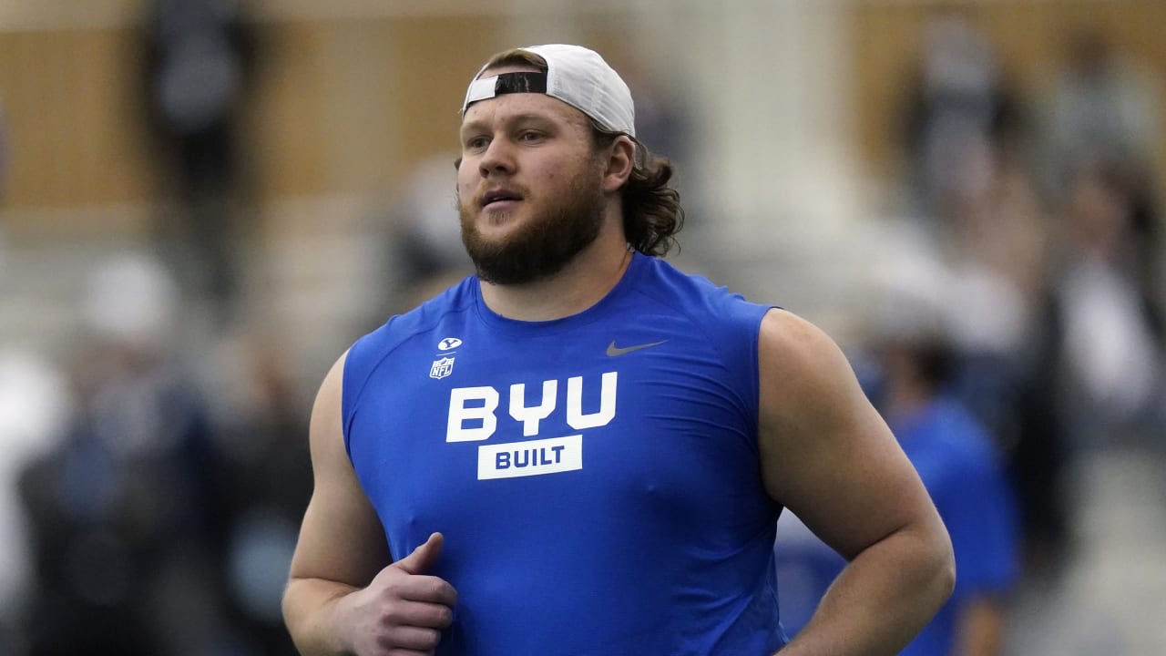 BYU's Brady Christensen is a prime example of the type of elite athletes  the Panthers were looking for in 2021 Draft