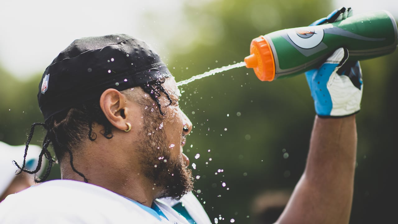 High-quality H2O: Panthers staying hydrated at training camp