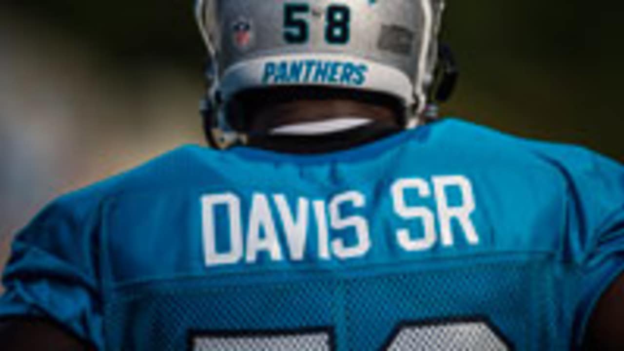 Davis sr cheap panthers jersey