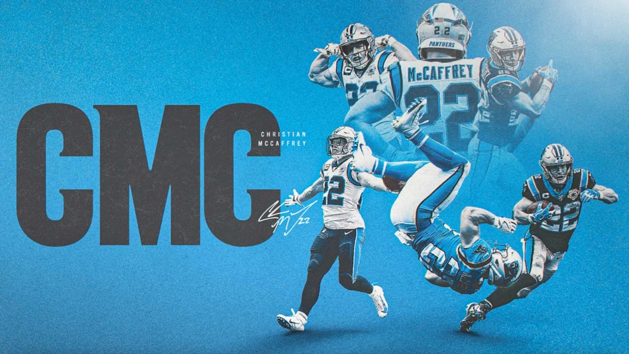 Christian Mccaffrey - Carolina Panthers Wallpaper Download